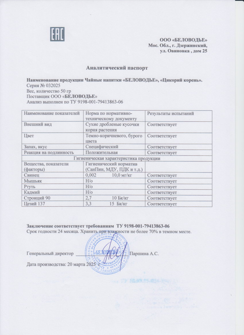Паспорт №032025